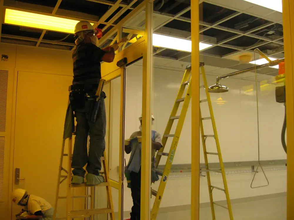 Clean Room Construction Cleaning